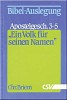 "Ein Volk für seinen Namen" - Band 2