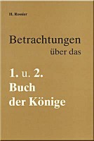 Betrachtungen über das 1. u. 2. Buch der Könige