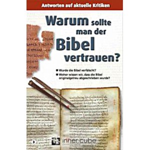 Warum sollte man der Bibel vertrauen? - Studienfaltkarte