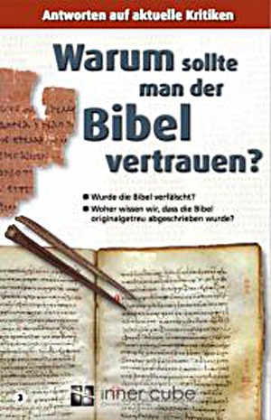Warum sollte man der Bibel vertrauen? - Studienfaltkarte