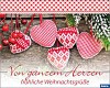 Postkarten-Aufstellbuch mit Weihnachtsmotiven