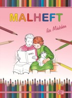 Malheft für Mädchen