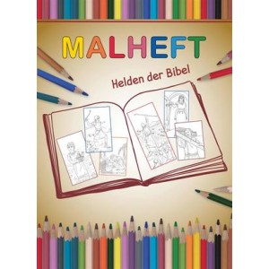 Malheft: Helden der Bibel