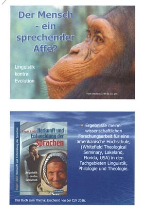 Power Point Präsentation "Ist der Mensch ein sprechender Affe?"