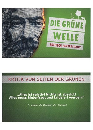 Power Point Präsentation "Die grüne Welle – kritisch hinterfragt"