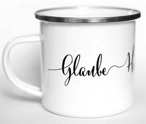 Tasse "Glaube, Hoffnung, Liebe" 