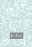 Elberfelder, Taschenbibel (blaue Blumen)