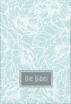 Elberfelder, Taschenbibel (blaue Blumen)