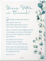 Leinwandbild "Unser Vater" - 30x40 cm