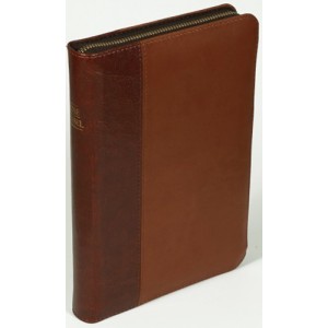Elberfelder Taschenbibel (Kunstleder braun, RV)