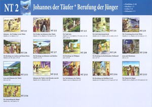 Johannes der Täufer - Berufung der Jünger / Bildermappe NT2